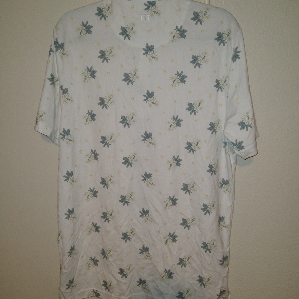 Travis Mathew Arbor Wave Polo Short Sleeve Golf Shirt Men's sz Large. - Picture 2 of 8